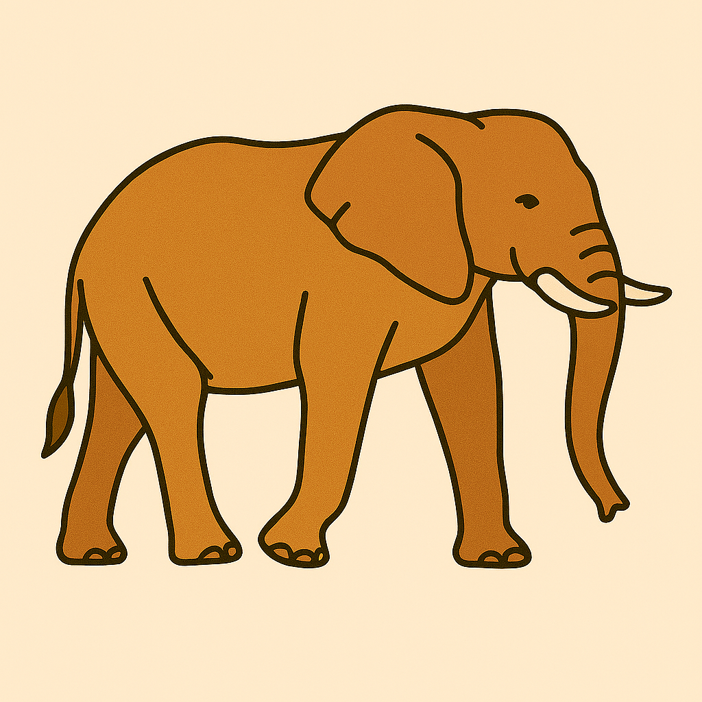 Illustration showing zoology as part of what is biology, with an elephant in the African savanna and a penguin in Antarctica—representing global animal diversity.